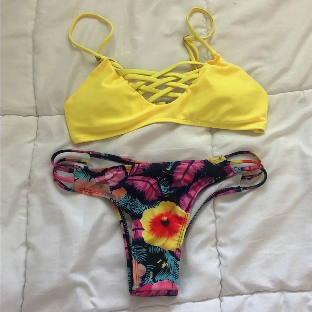 Yellow Bikini Set